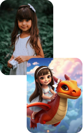Child to Character Transformation Example 2
