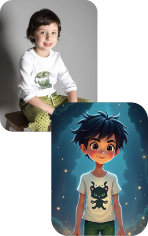 Child to Character Transformation Example 3
