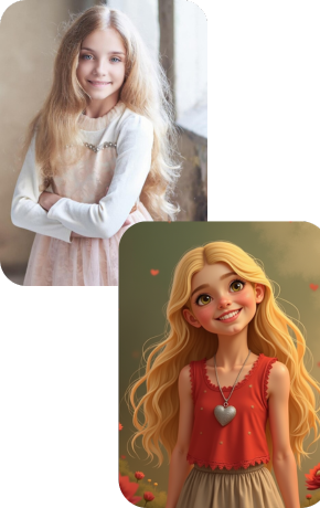 Child to Character Transformation Example 4