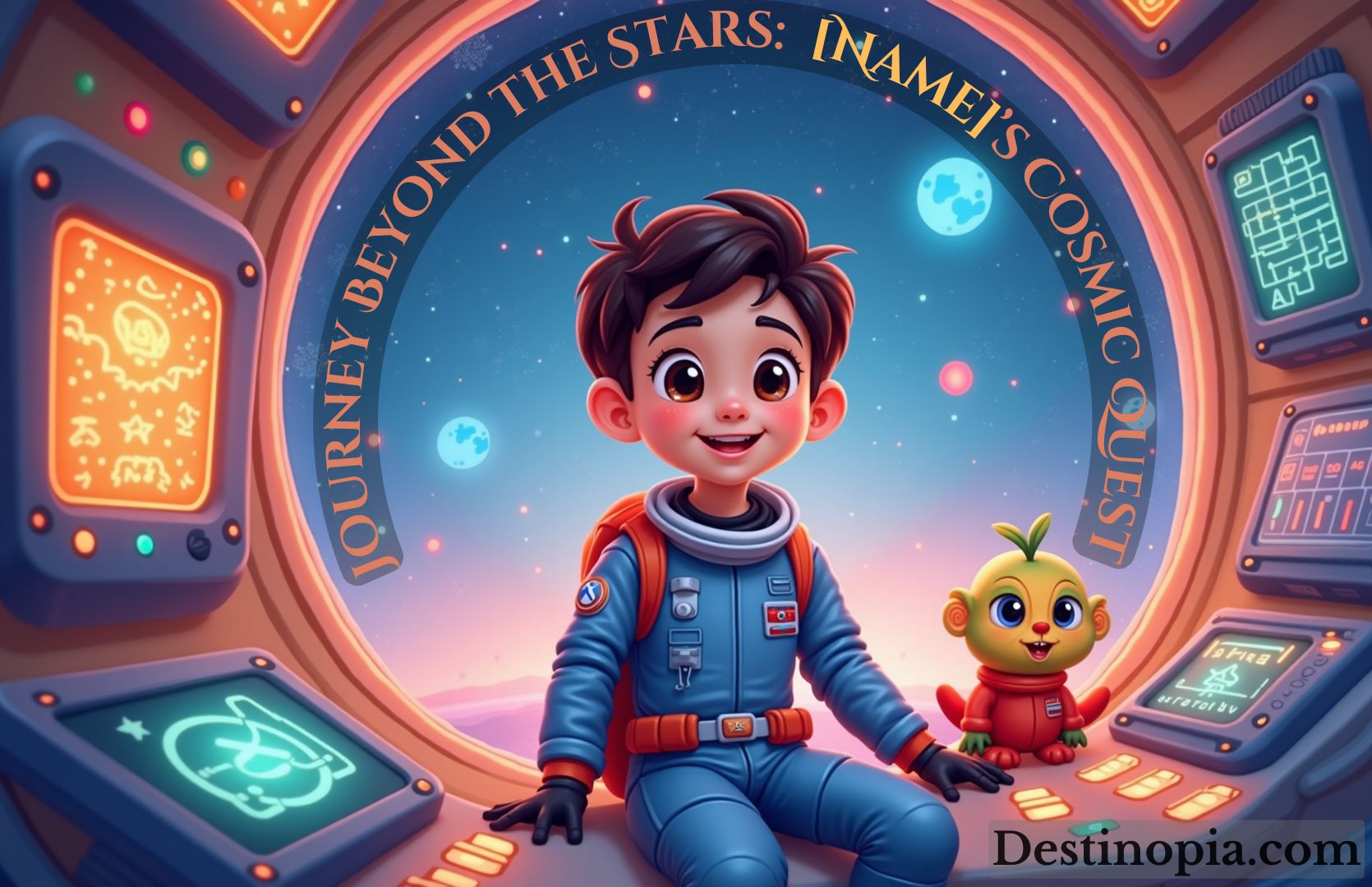 Personalized storybook example